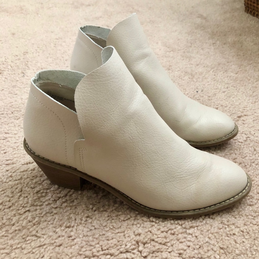 A New Day Cream Booties